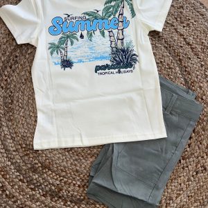 Conjunto pantalón lino