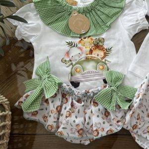 Conjunto safari Vichy