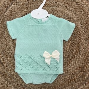 Conj hilo verde agua